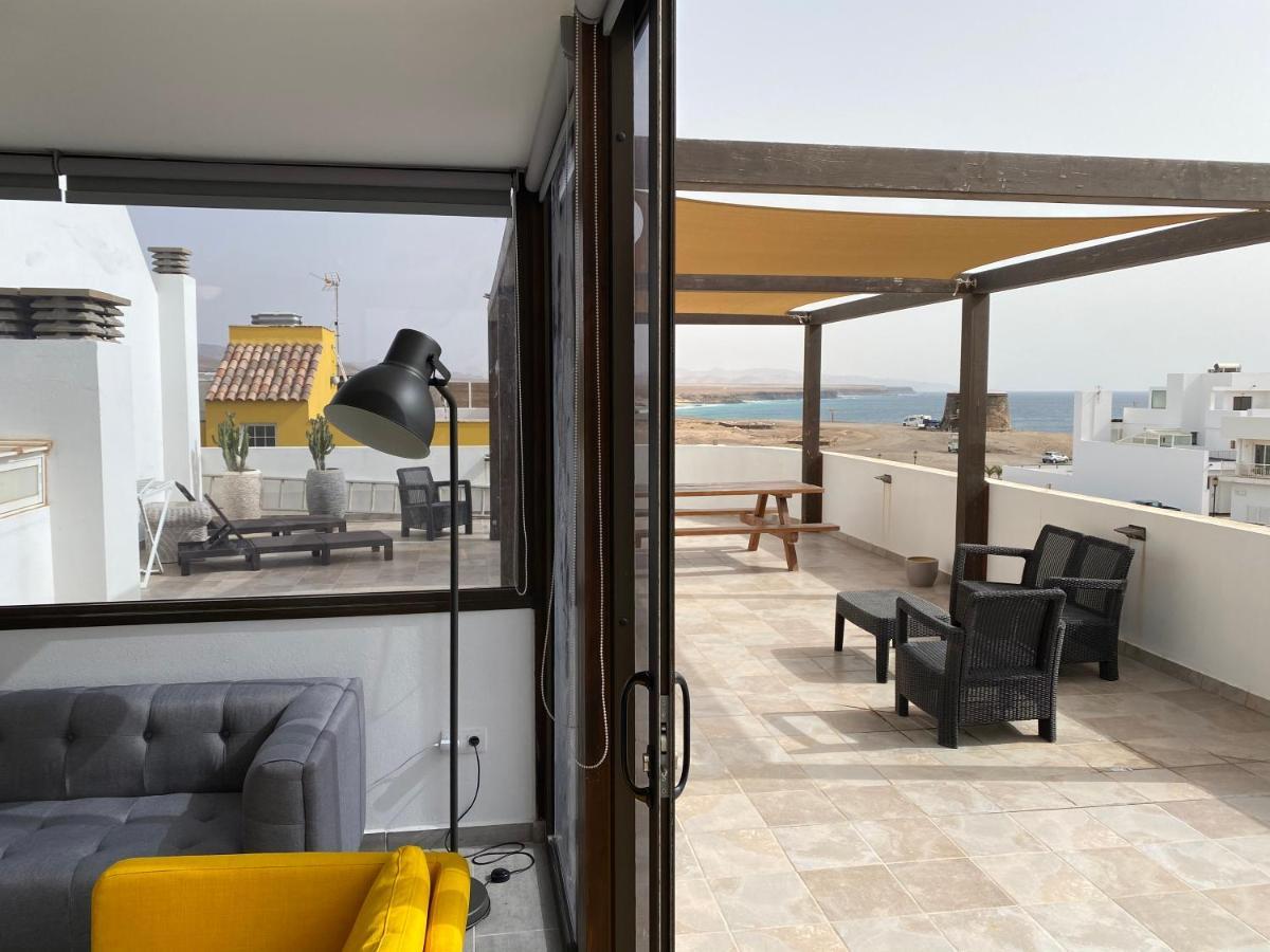 Penthouse Meerblick Cotillo Buitenkant foto